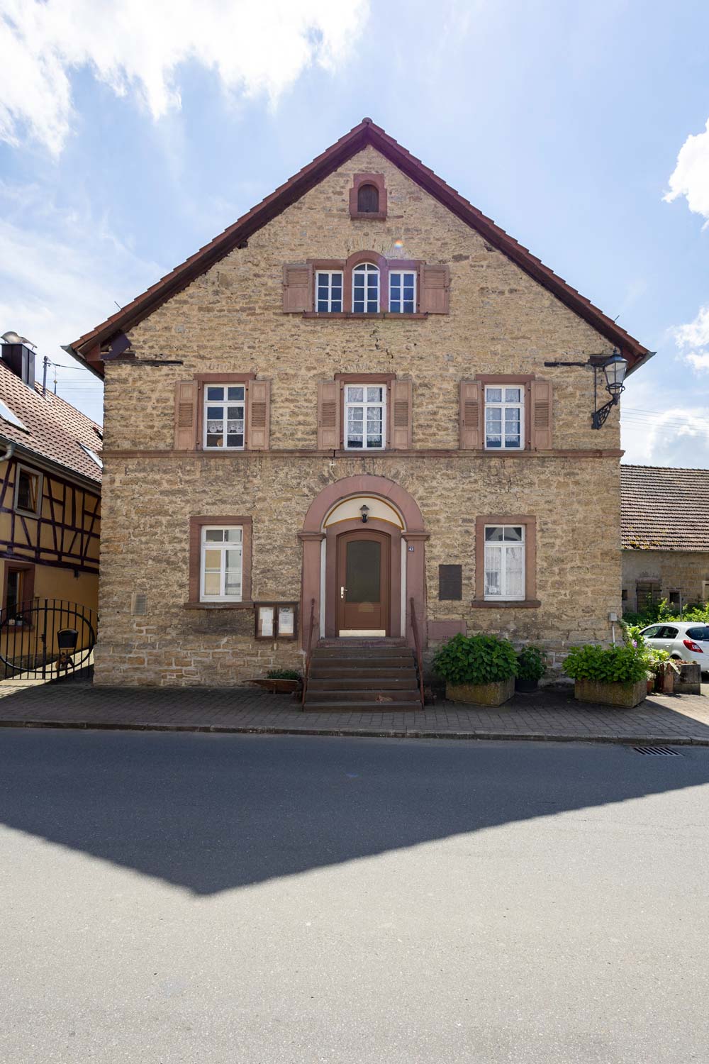 Synagoge Sennfeld von außen