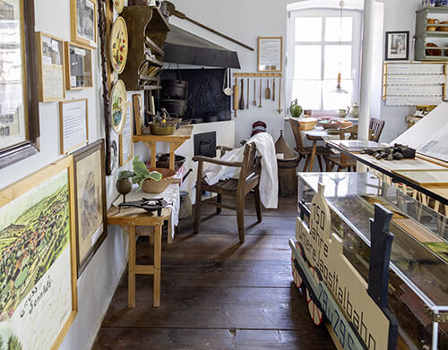 Das Museum der ehemaligen Synagoge Sennfeld